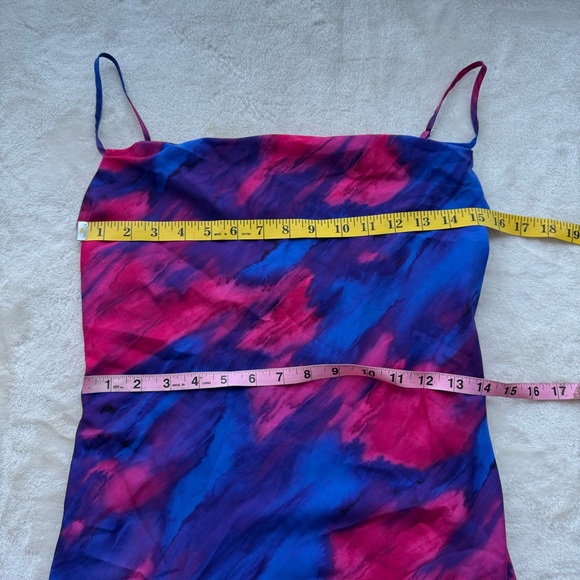 Majorelle NWOT Boston Midi Dress in Tye Dye Multi Size XS - Picture 10 of 10